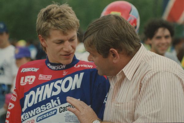 Belgia GP-250 1990 Vas. Marnicq Bervoets ja Joel Robert